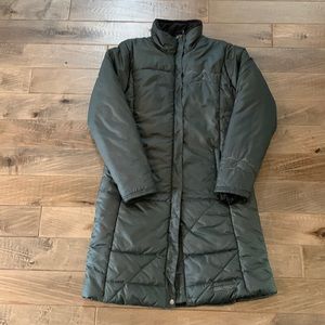 Avalanche women’s dark grey mid length winter coat. Size medium